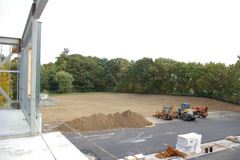 Looking Toward Field From Second Floor